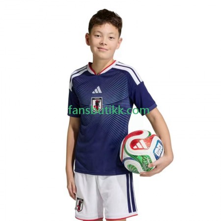 Fotballdrakt Japan World Cup Barn Hjemmetrøye 2026 Kortermet
